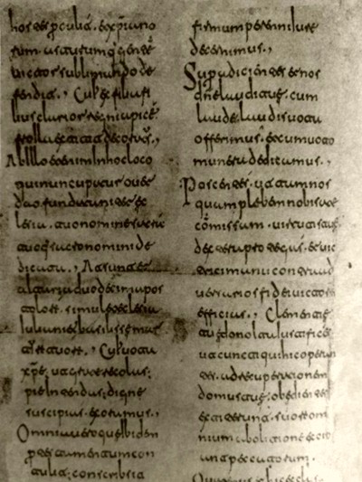 Testamentum de Alfonso II, folio II.