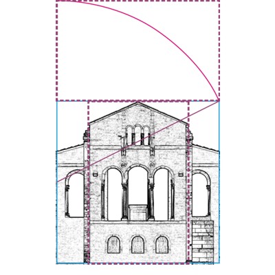 Proporción Áurea: Determinación geométrica de la articulación en alzado de Santa María de Naranco.