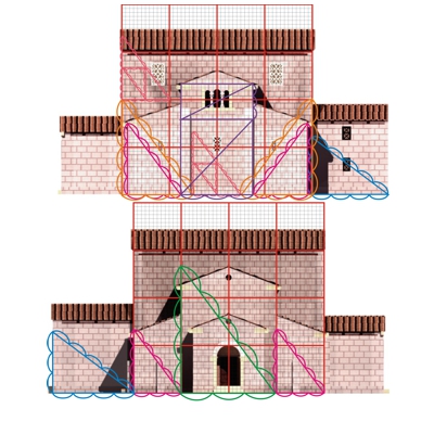 Proporción Pitagórica: Determinación geométrica de la articulación en alzado de San Julián de los Prados.