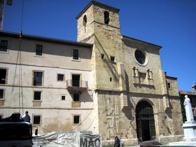 Evolución histórico-constructiva del monasterio de San Vicente.